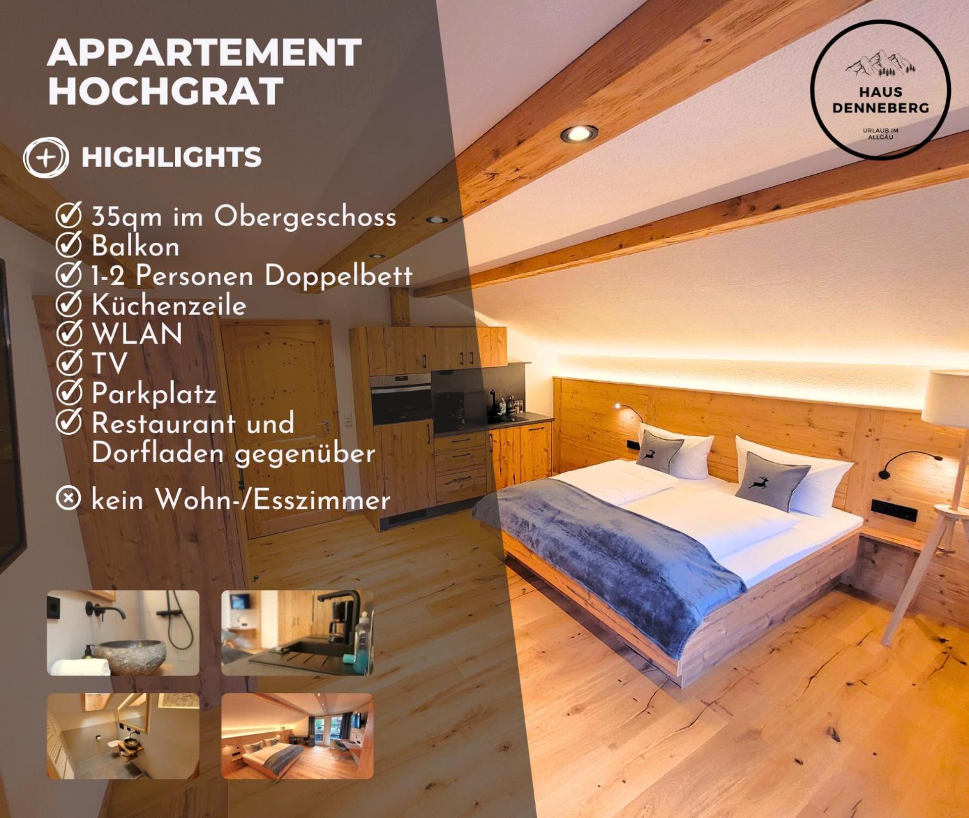Haus Denneberg Apartman Oberstaufen Kültér fotó