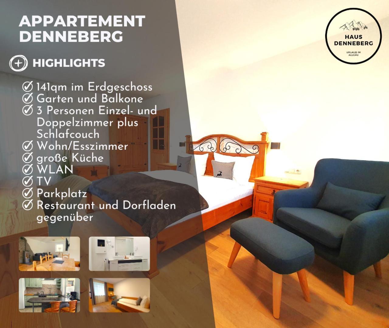 Haus Denneberg Apartman Oberstaufen Kültér fotó